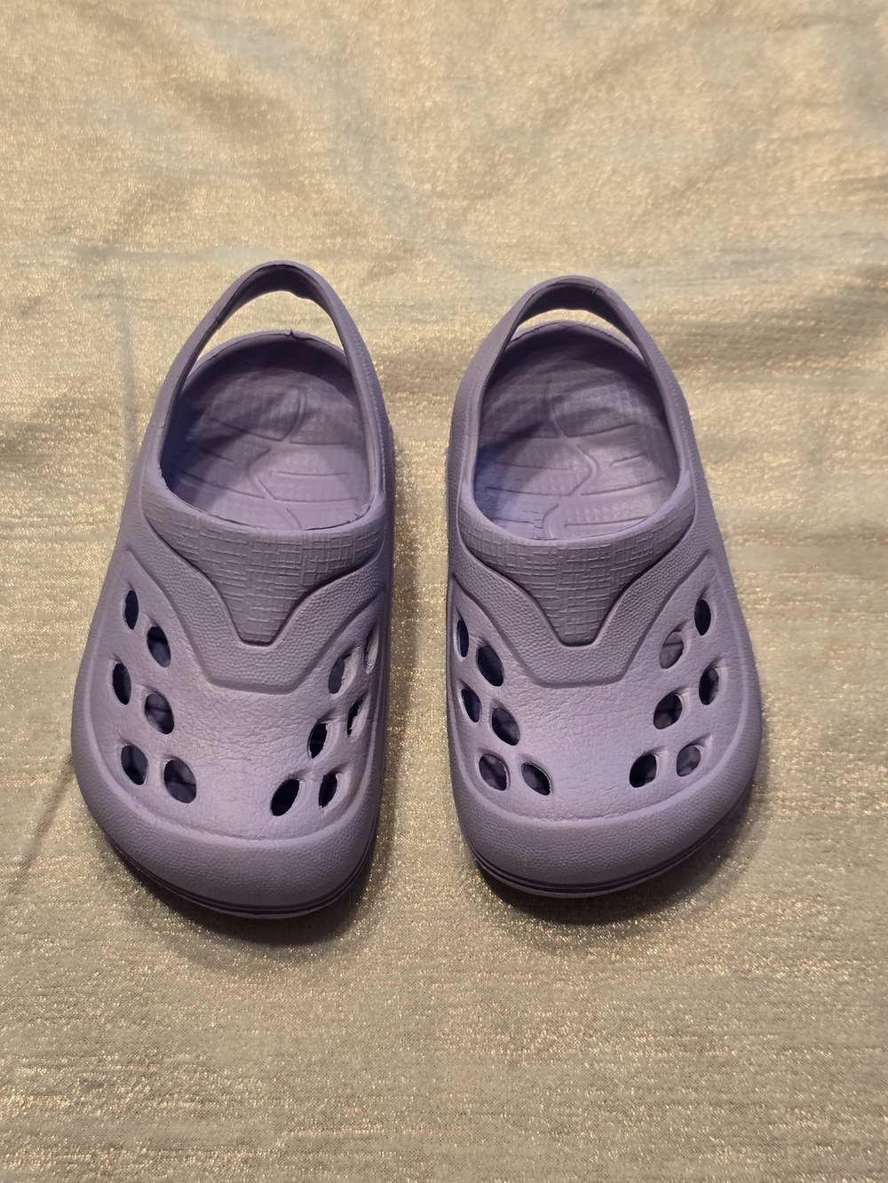 NWOT wonder nation Lavender Kids Slip-On Water Shoes with Vent Holes